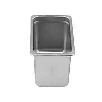 product of Thunder Group STPA3136 Steam Table Pan, 1/3 Size, 6" Deep, Anti-Jam, 18/8 Stainless Steel