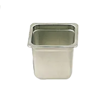product of Thunder Group STPA3166 Steam Table Pan, 1/6 Size, 6" Deep, Anti-Jam, 18/8 Stainless Steel