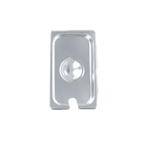 product of Thunder Group STPA5130CS Steam Table Pan Cover, 1/3 Size, Slotted With Handle, Reinforced Corners