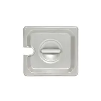 product of Thunder Group STPA5160CS Steam Table Pan Cover, 1/6 Size, Slotted With Handle, Reinforced Corners