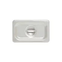 product of Thunder Group STPA5190C Steam Table Pan Cover, 1/9 Size, Solid With Handle, Reinforced Corners