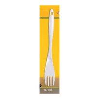 product of Thunder Group W7105 White Salad Serving Fork, 12"L, Break-Resistant, Dishwasher Safe - Dozen