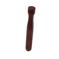 product of Thunder Group WDML008W Muddler, 8"L, Flat Head, Lacquered Wood
