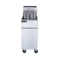 product of Dukers Appliance Co DCF4-LPG Full Pot Floor Model Gas Fryer w/ 50 Lb Capacity, 120.000 BTU