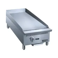 product of Dukers Appliance Co DCGM12 12" Countertop Manual Gas Griddle, 3/4" Steel Plate, 29.000 BTU
