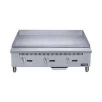 product of Dukers Appliance Co DCGMA36 36" Countertop Manual Gas Griddle, 1" Steel Plate, 90.000 BTU