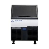product of Dukers DIM-150 22" Air Cooled Half Cube 156 lb Undercounter Ice Machine with 40 lb Bin