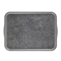 product of Cambro 1520VCRST381 Service Tray, 15" x 20" Pearl Gray with Titan, Dishwasher Safe, NSF