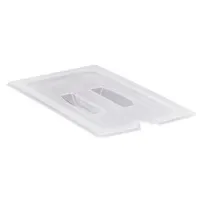 product of Cambro 30PPCHN190 1/3-Size Translucent PP Pan Cover With Handle & Spoon Notch, NSF