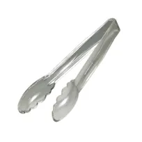product of Cambro 9TGS135 Tongs, 9" Grip, Clear Plastic, -40°F to 210°F, NSF/Dishwasher-Safe