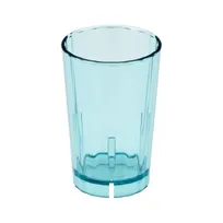 product of Cambro HT5CW196 - 5 oz Polycarbonate Tumbler, Azure Blue Fluted Finish, 2‑11/32" Top Dia