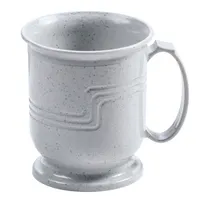 product of Cambro MDSM8480 8 oz Plastic Mug, 4-1/2" Dia x 4" H, Speckled Gray Polypropylene, Dishwasher Safe NSF