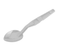 product of Cambro SPO11CW148 - 11" Deli Spoon, White Poly, Notch Back, Hang Hole, NSF