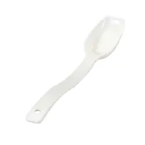 product of Cambro SPO8CW148 - 8" White Polycarbonate Salad Spoon, 1/2 oz Capacity, Hanging Hole, NSF