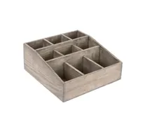 product of Cal-Mil 1714-110 Aspen Condiment Holder, 12" X 12" X 5.5"H (9) Section