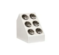 product of Cal-Mil 2049-15 Classic Black Cylinder Vertical Flatware / Condiment Display