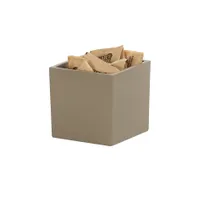 product of Cal-Mil 22055-4-125 Jar, 4"W X 4"D X 4"H, Square, Resin