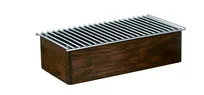 product of Cal-Mil 22422-112 Heritage Soup Chafer, 10" x 19-3/4" x 5-1/2" Vintage Wood Frame with Bold Grill