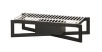 product of Cal-Mil 23804-13 Chafing Dish Heater, 24.5"W x 15.25"W x 12"H, Black Finish Wind Guard Service