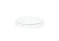 product of Cal-Mil 23809-6LID Clear Plastic Lid, 6" Diameter x 1" Height with Hinge, Fits Cal-Mil Bowls