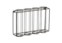 product of Cal-Mil 24062-4-13 Cup and Lid Organizer, 4-Section Wire Holder, 26.25"W x 6.25"D x 18.5"H