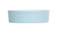 product of Cal-Mil 24129-10-127 Bento Box, 10.5 Dia. Round Melamine Dishwasher Safe Blue