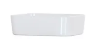 product of Cal-Mil 24132-46-15 Bento Box Insert, 4.5"W x 6"D x 2.5"H, Dishwasher Safe Melamine White