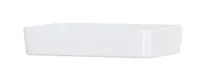 product of Cal-Mil 24132-96-15 Bento Box Insert, 9"W x 6"D x 2.5"H, Dishwasher Safe Melamine White Rectangular