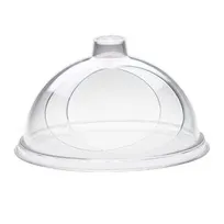 product of Cal-Mil 301-12 Turn N Serve Cover, 12" Diameter x 5-1/2" Height Dome, Clear Acrylic, BPA-Free