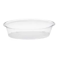product of Cal-Mil 316-12-13 Turn N Serve Deep Round Tray, 12" Diameter x 3-1/2" Deep, Black BPA-Free Plastic