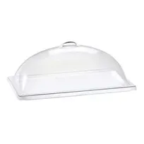product of Cal-Mil 321-10 Clear Polycarbonate Dome Display Cover, 10" W x 12" D x 4-1/2" H, Lift-Off