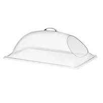 product of Cal-Mil 322-10 - Clear Polycarbonate Dome Display Cover, 10" W x 12" D x 4-1/2" H, Cut-Out End