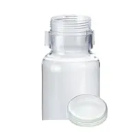 product of Cal-Mil 3300-28SL Dressing Bottle Storage Lid, 2-1/4" Diameter, Clear Plastic, Tight Seal