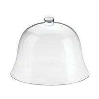 product of Cal-Mil 3488 Bell Cake Cover - 12" Dia x 8½" H, Clear Plastic, Round Shape - Ideal for Cake Display