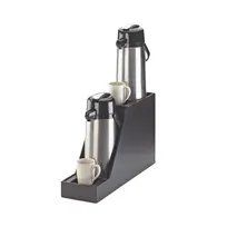 product of Cal-Mil 360-2-96 Midnight Bamboo Airpot Stand, 2-Tier, 7-1/2"W x 23-1/2"D x 15-1/4"H, Holds Two 3-L Airpots