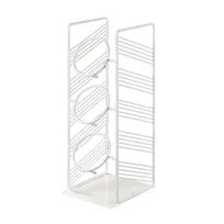 product of Cal-Mil 4105-15 Portland Cylinder Display, 6.75in W x 7.75in D x 19in H, 3 Compartment Wire Utensil Holder