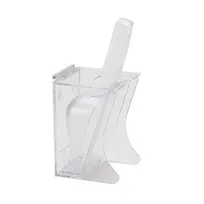 product of Cal-Mil 789 Scoop Holder - 4.5" W x 4" D x 10" H PC, Hinged Lid, Drip Tray, Fits Scoop 1029-6