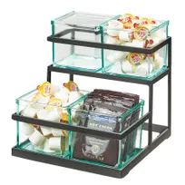 product of Cal-Mil C5X5GLASS Jar, 5"W X 4"D, Accommodates 3604-13, Glass