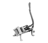 product of Alfa International FF1 French Fry Cutter – 3/8” Square Blade, Wall/Table Mount, 50 lb/hr, Stainless Tray, Frame