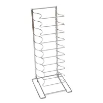 product of American Metalcraft 19030 Pizza Pan Rack - 11 Shelf, 5-15 Pans 10-17″ x 2-1/4″, Steel, 27-1/2″ Height