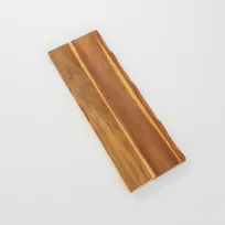 product of American Metalcraft AB249 Rectangular Acacia Wood Serving Board, 24" Long, Handle-Free Design, Wooden Platter