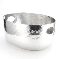 product of American Metalcraft ATHS14 Beverage Tub, 16.25 Qt 3-4 Gal, 19" L x 14" W x 8.25" H Aluminum Silver