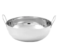 product of American Metalcraft BD93 - 3 Qt 105 oz Stainless Balti Dish, 9-3/8" Dia x 4-3/4" H, Mirror