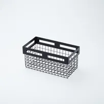 product of American Metalcraft BNRB126 Twilight Basket, Rectangular Black Metal, 12-1/2" L x 6-1/2" W x 6" H