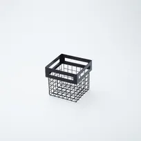 product of American Metalcraft BNRB6 Twilight Basket - Black Metal, Rectangular, 6-7/8" L x 6-3/10" W x 6" H