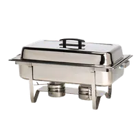 product of American Metalcraft CDCV77 Rectangular Stainless Steel Chafer Lid for Allegro & Ensemble Series
