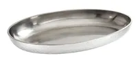 product of American Metalcraft DWHVSEA18 Hammered Double Wall Oval Seafood Tray, 18" Length, Stainless Steel