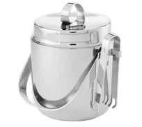 product of American Metalcraft DWIB40 Top-Shelf Ice Bucket 40 oz 5-7/8" x 7-1/2" H, Stainless, DW, Grating