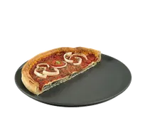 product of American Metalcraft HCCTP8 - 8" OD x 6" ID Coupe Pizza Pan, 14-Gauge Aluminum Hard Coat