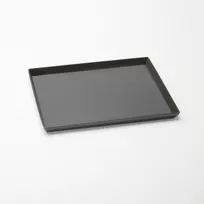 product of American Metalcraft HCSS1411 Rectangular Pizza Pan 14" L x 10" W x 1" H Hard Coat Aluminum